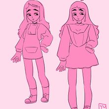 Mi proyecto del curso: Ilustración digital de personajes: conceptualización y color. Traditional illustration, Drawing, Digital Illustration, 3D Character Design, and Color Theor project by javiera_vsalinas2003 - 08.01.2024
