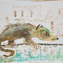 Mein Abschlussprojekt für den Kurs: Kreative Illustrationstechniken mit Gouache. Traditional illustration, Character Design, Fine Arts, Painting, Children's Illustration, Gouache Painting, and Picturebook project by a. kai. - 08.01.2024