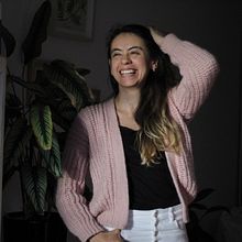 Mi proyecto del curso: Crochet: crea prendas con una sola aguja. Fashion Design, Fiber Arts, DIY, Crochet, and Textile Design project by luisa_un - 08.01.2024
