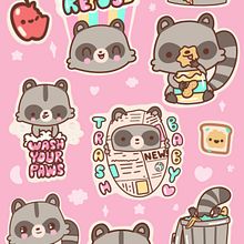 My project for course: Kawaii Illustration: Create Charming Characters. Traditional illustration, Character Design, and Manga project by ktresson - 08.01.2024