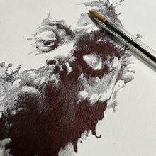 Daryl... Indélibile. Un progetto di Illustrazione tradizionale, Disegno artistico e Disegno di ritratti di Rudolf Cuchkin - 20.01.2024