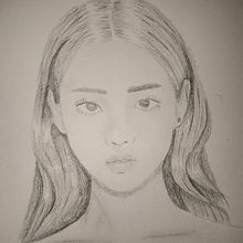 Mi proyecto del curso: Dibujo anatómico de la cabeza humana. Fine Arts, Pencil Drawing, Drawing, Portrait Drawing, Realistic Drawing, and Figure Drawing project by Vielka Avalos - 08.01.2024