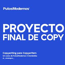 Mi proyecto del curso: Copywriting para copywriters / @_mbdesigner_. Un proyecto de Publicidad, Cop, writing, Stor, telling y Comunicación de Miguel Ángel Pavón Hinojosa - 02.08.2024