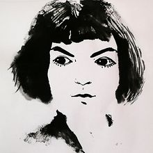 My project for course: Mindful Painting with India Ink Ein Projekt aus dem Bereich Traditionelle Illustration, Bildende Künste, Malerei, Bleistiftzeichnung, Porträtzeichnung, Artistische Zeichnung und Illustration mit Tinte von Natalie - 02.08.2024