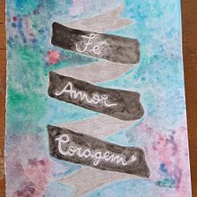 Meu projeto do curso: Técnicas modernas de aquarela (com tinta guache kkk). Traditional illustration, Fine Arts, Painting, and Watercolor Painting project by Janaína Bittencourt - 08.02.2024