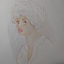 Mi proyecto del curso: Dibujo de retratos llamativos con lápices de colores. Un projet de Dessin, Dessin de portrait, Carnet de croquis, Dessin aux cra , et ons de couleur de Enrique - 04.08.2024
