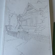 Mi proyecto del curso: Ilustración urbana con técnicas de entintado. Sketching, Drawing, Architectural Illustration, Sketchbook & Ink Illustration project by 14fenris96 - 08.04.2024