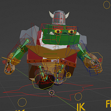 My project for course: Introduction to Rigging for Animation. Un progetto di Animazione, Rigging e Animazione 3D di jose_rafael_molina_montano - 04.08.2024