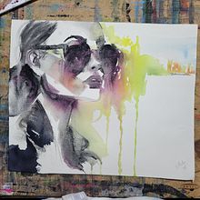 Retrato contemporaneo. Arts, and Crafts project by Nicolas Stockar Rodriguez - 07.31.2024