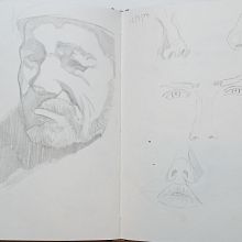 Mi proyecto del curso: Introducción al dibujo de retrato a lápiz. Fine Arts, Pencil Drawing, Drawing, Realistic Drawing, and Artistic Drawing project by Nicolas Stockar Rodriguez - 08.04.2024