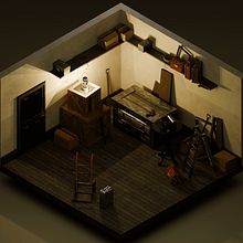 Resident evil 1 safe heaven. 3D Modeling project by 0mikats3 - 08.05.2024