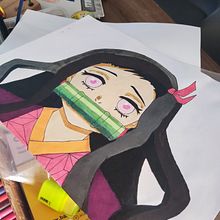 Nezuko. Graphic Design project by uriaguilera89 - 08.05.2024