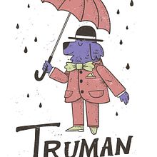 My project for course: Creation of an Illustrated Personal Identity "TRUMAN". Traditional illustration, Accessor, Design, Br, ing, Identit, and Digital Illustration project by Patrick Laurent - 08.05.2024