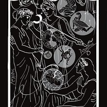 Mi proyecto del curso: Ilustración para el Tarot: Creando tu estilo propio. Drawing, Digital Illustration & Ink Illustration project by Salva Granero López - 03.01.2024
