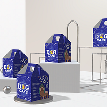 Mi proyecto del curso: DOG CAKE . Design, Br, ing, Identit, Graphic Design, and Packaging project by brisafernandajim - 08.02.2024