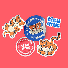 Tigulirus. Traditional illustration, Graphic Design, Product Design, Digital Illustration, and Digital Marketing project by Fernanda Santos - 08.05.2024