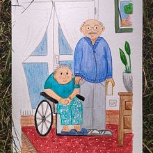 Mi proyecto del curso: Ilustración lúdica con acuarela y lápices de color Ein Projekt aus dem Bereich Traditionelle Illustration, Malerei, Aquarellmalerei, Porträtzeichnung und Zeichnen mit Buntstiften von maitetxin - 05.08.2024