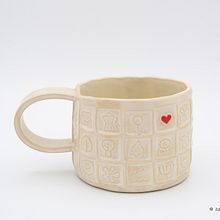 My project for course: Stamp Making for Textured Pottery. Fine Arts, and Ceramics project by Adrienn Zsohovszky - 08.06.2024