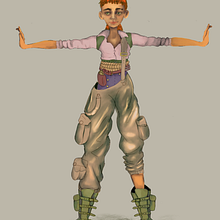 Meu projeto do curso: Pintura digital de personagens no Procreate. Traditional illustration, Character Design, and Digital Illustration project by Ita Pritsch - 08.06.2024