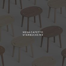 Mesa Cafetto para Starbuck, MX.. Industrial Design, Furniture Design, and Making project by Alfredo Vidales - 05.09.2024
