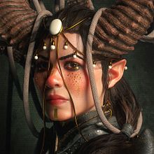 Princess portrait - Real Time Ein Projekt aus dem Bereich 3D, Design von Figuren, 3-D-Modellierung, Videospiele, Design von 3-D-Figuren, 3-D-Design und Design für Videospiele von Herryson Oliveira - 06.08.2024