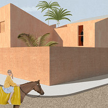 Mi proyecto del curso: Representación gráfica de proyectos arquitectónicos. Architecture, Graphic Design, Interior Architecture, Interior Design, L, scape Architecture, Collage, Digital Architecture, and Architectural Illustration project by Kevin Antonio Troncos Huayama - 08.05.2024