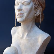 Deep Impact . % Alberto Criscione • Scultore tarafından hazırlanan He, kel, 3D, Ve Sanat ve El Sanatları projesi - 08.07.2024