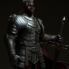 King knight Ein Projekt aus dem Bereich 3D, 3-D-Modellierung und Design von 3-D-Figuren von Herryson Oliveira - 07.08.2024