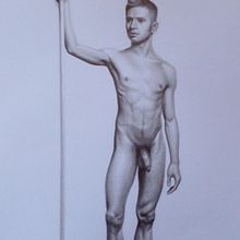 Meu projeto do curso: Desenho realista da figura humana. Traditional illustration, Fine Arts, Sketching, Pencil Drawing, Drawing, Realistic Drawing, and Figure Drawing project by Marcos Bueno - 07.26.2024