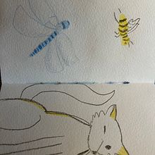 Il mio progetto del corso: Sketching creativo ad acquerello per principianti. Un progetto di Illustrazione tradizionale, Bozzetti, Creatività, Disegno, Pittura ad acquerello e Sketchbook di vzq7gyjrc9 - 08.08.2024