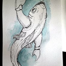 Mein Abschlussprojekt für den Kurs: Tägliches Sketching für kreative Inspiration. Traditional illustration, Sketching, Creativit, Drawing, and Sketchbook project by katsch - 08.09.2024