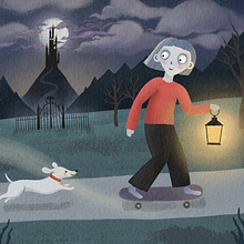 My project for course: Children’s Illustration with Procreate: Paint Magical Scenes. Digital Illustration, Children's Illustration, Digital Painting, and Picturebook project by Zofia Gajos - 08.09.2024