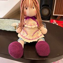 Mi proyecto del curso: Elaboración de muñecas amigurumi románticas. Arts, Crafts, To, Design, Fiber Arts, Crochet, Amigurumi, and Textile Design project by Gissela Miguel de Priego - 08.09.2024