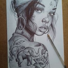 Mi proyecto del curso: Ilustración realista con bolígrafos de colores. Un progetto di Illustrazione tradizionale, Belle arti, Disegno, Disegno di ritratti, Disegno realistico e Disegno artistico di Carlos Adrián De La Paz Almaraz - 10.08.2024