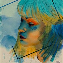 Il mio progetto del corso: Ritratto illustrato con Procreate. Traditional illustration, Vector Illustration, Digital Illustration, and Portrait Drawing project by rhhmd9vxq2 - 08.10.2024