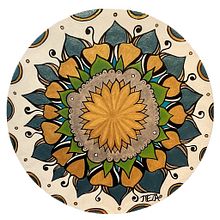 My project for course: Painting Acrylic Mandalas with Professional Techniques. Painting, Drawing, Acr, and lic Painting project by alexiaceliapeza - 08.10.2024