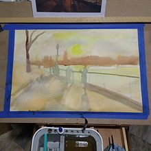 Mi proyecto del curso: Fundamentos de la luz y el color para acuarela. Painting, Watercolor Painting, and Architectural Illustration project by Isabel Chavelas - 08.12.2024