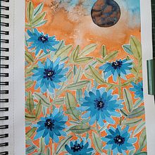 Mijn project van de cursus: Kleurenpaletten maken met aquarel. Projekt z dziedziny Trad, c, jna ilustracja,  Sztuki piękne,  Malarstwo, Malowanie akwarelą i Teoria barw użytkownika Diana Verkade - 09.08.2024