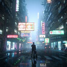 Mein Abschlussprojekt für den Kurs: 3D-Szenenbau mit Sci-Fi-Inspiration in Cinema 4D und OctaneRender. Un progetto di 3D e Modellazione 3D di ahmedjoldic - 12.08.2024
