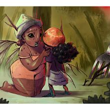 You Will Remain Vibrant With Me. Un progetto di Illustrazione digitale di Madelyn Hernandez - 13.08.2024