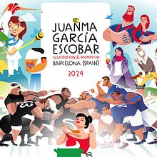 Portfolio. Juanma García Escobar | Ilustrador. Un proyecto de Ilustración vectorial, Ilustración digital, Ilustración animada, Animación de personajes, Animación 2D, Publicidad, Motion Graphics, Dirección de arte, Diseño de personajes, Packaging, Producción audiovisual					, Creatividad, Gestión del Portafolio, Concept Art, Ilustración infantil y Edición de vídeo de Juanma García Escobar - 13.08.2024
