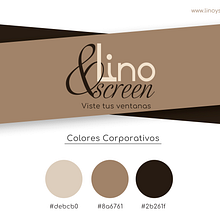 Imagen Corporativa de Lino&Screen. Un progetto di Br, ing, Br, identit, Design editoriale, Graphic design, Marketing, Tipografia e Web design di Soraya Rivas - 13.08.2024