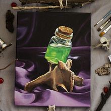 Oil painting. Traditional illustration, Painting, Naturalistic Illustration, Oil Painting, Decorative Painting, Fine Arts, Arts, and Crafts project by aurorac - 08.13.2024