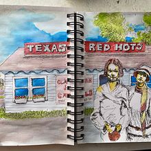 My project for course: Artistic Watercolor Sketching: Dare to Express Your Ideas. Traditional illustration, Sketching, Creativit, Drawing, Watercolor Painting, and Sketchbook project by ckiesler - 08.14.2024