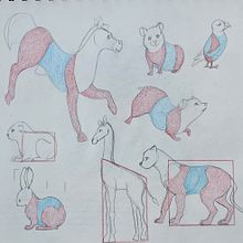 Meu projeto do curso: Ilustração dinâmica de animais para histórias infantis. Character Design, Pencil Drawing, Drawing, and Children's Illustration project by Luara Rios - 08.14.2024