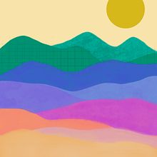 Mountain Scene. Digital Illustration project by mpcritch8 - 08.12.2024