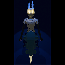Mi proyecto del curso: Modelado de personajes low poly para videojuegos. Un proyecto de 3D, Modelado 3D, Videojuegos, Diseño de personajes 3D y Diseño de videojuegos de diegobailertesoro - 28.08.2024