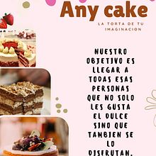Any Cake. Digital Marketing project by anamilenagaleanopolo - 08.14.2024