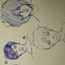 Retratos. Traditional illustration project by Kevin Palacios - 08.15.2024