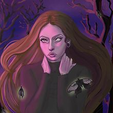 My project for course: Lighting and Color for Digital Portraits in Photoshop. Traditional illustration, Digital Illustration, and Digital Painting project by Cordelia Crane - 08.14.2024